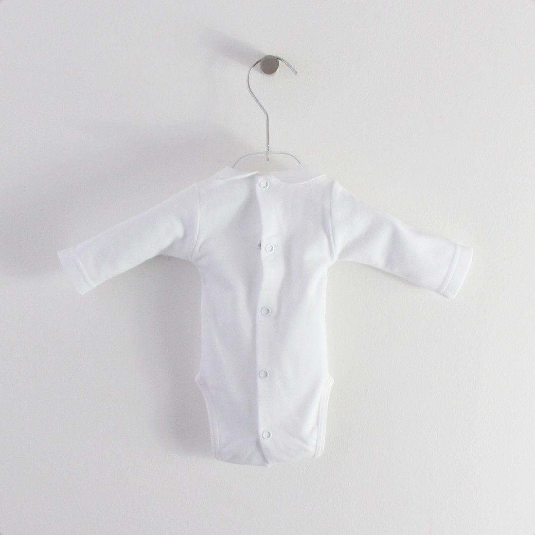 Maria Malmequer - Body Gola Peter Pan Cardado