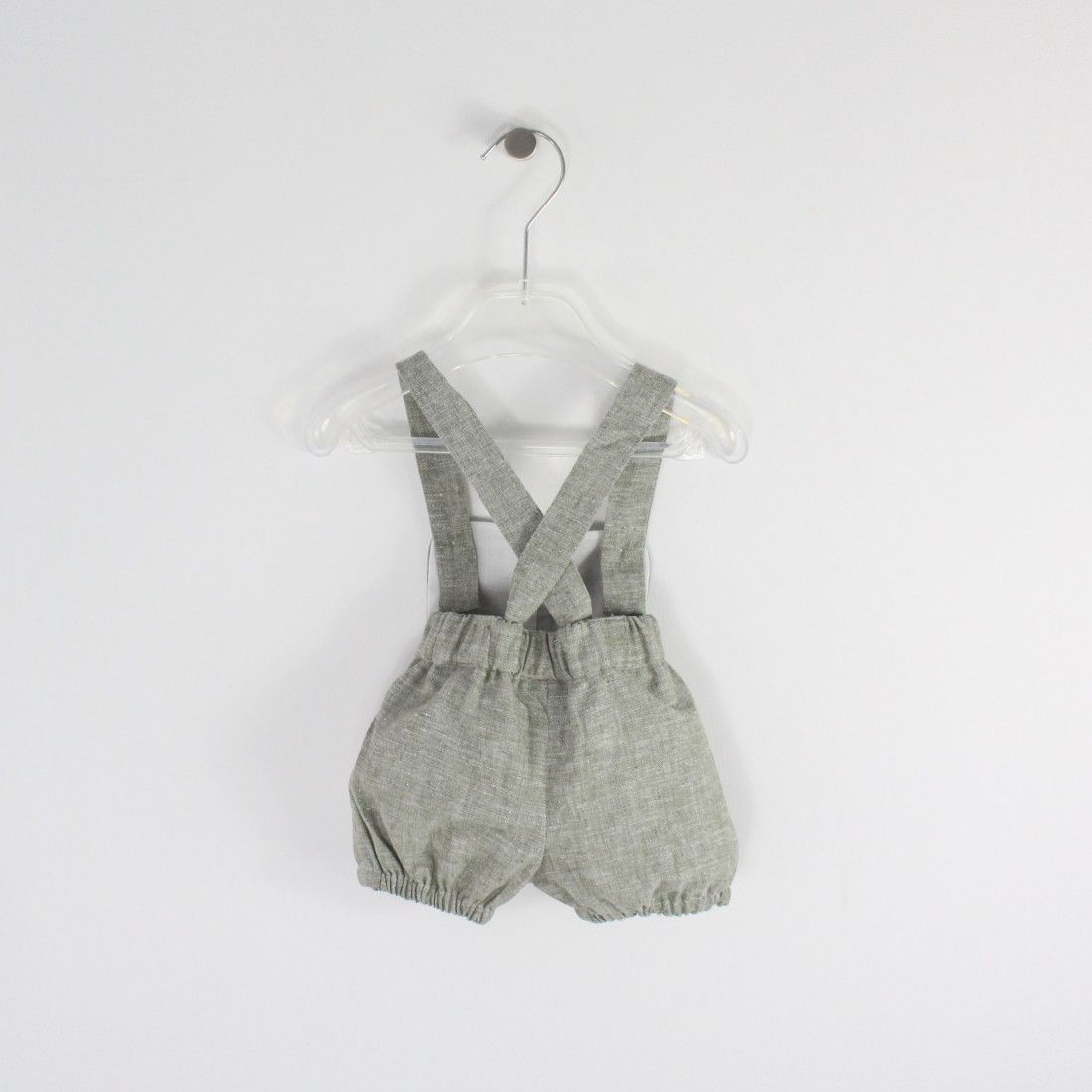 Maria Malmequer - Calção Jardineira Verde