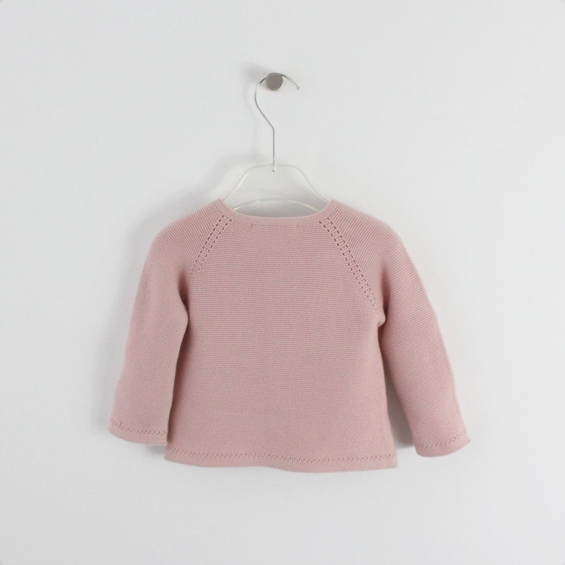 Maria Malmequer - Casaco Rosa Decote Redondo