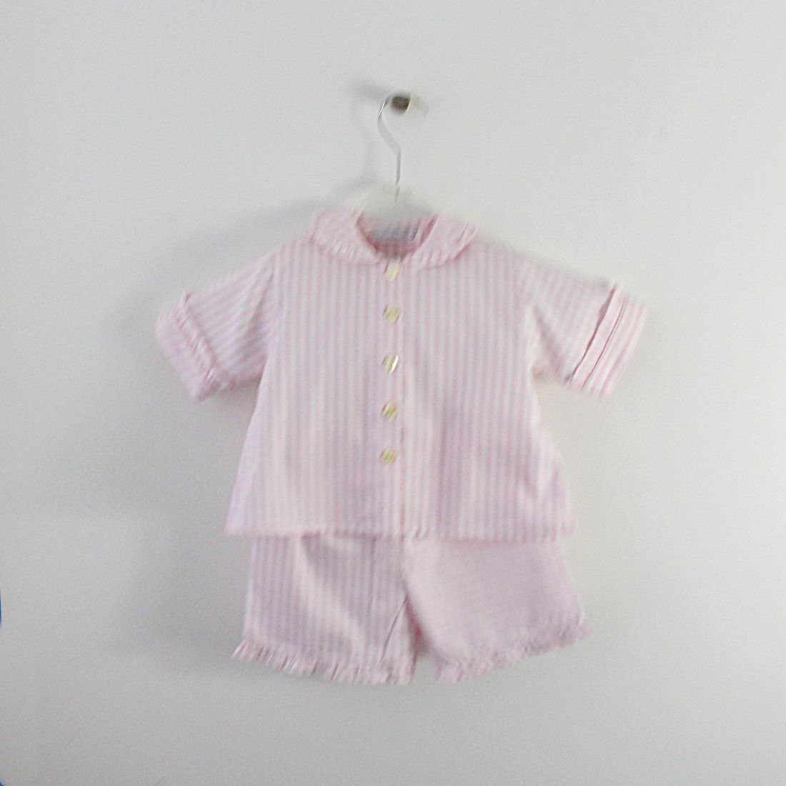 Maria Malmequer - Pijama Xadrez Rosa de Verão