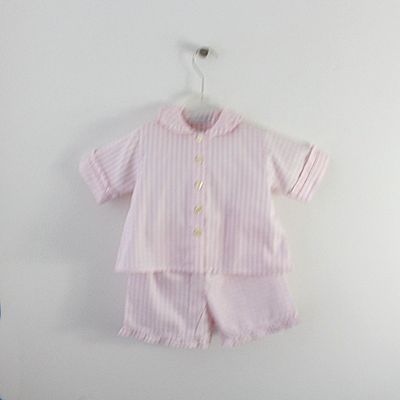 Maria Malmequer - Pijama Xadrez Rosa de Verão