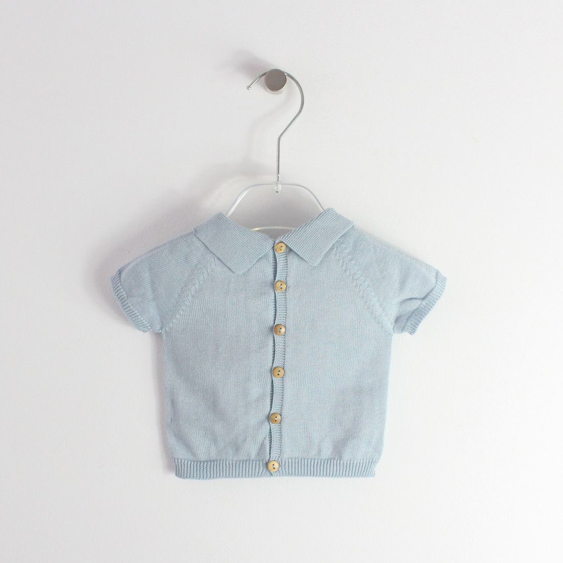 Maria Malmequer - Camisola Polo Azul