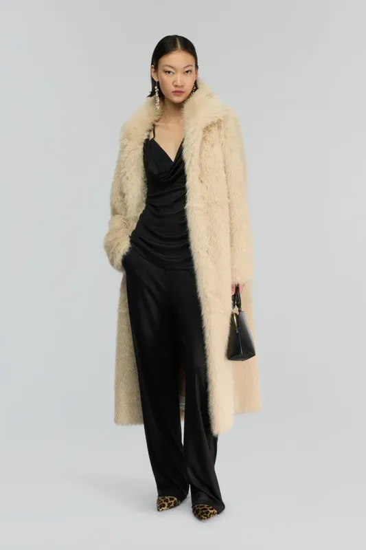 Cappotto Pelliccia Ariana "Semicouture"