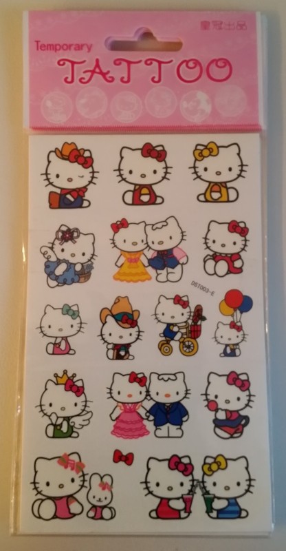 Hello Kitty tattoo's