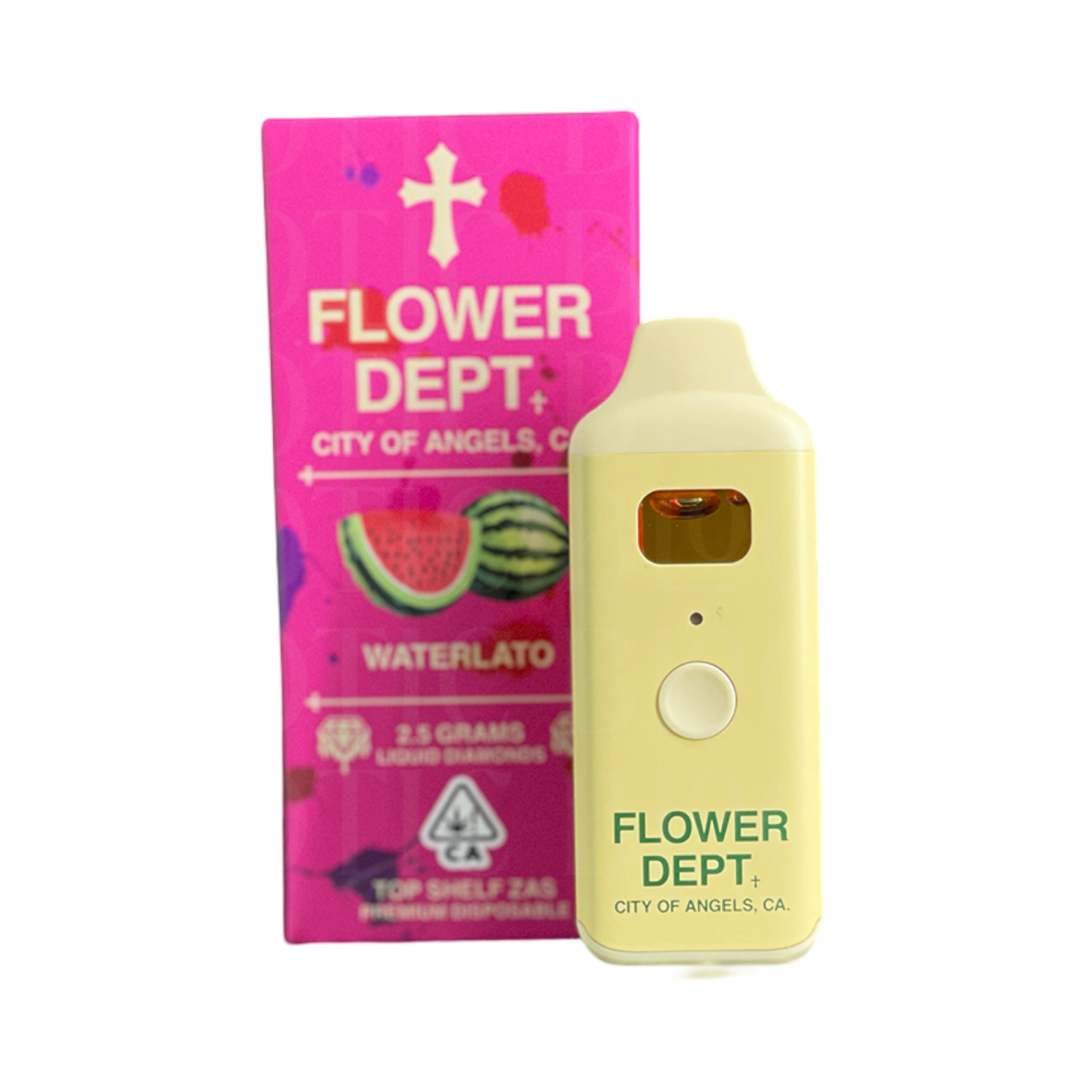 FLOWER DEPT. 2.5Grams Liquid Diamonds TOP SHELF ZAS Premium (Disposable)