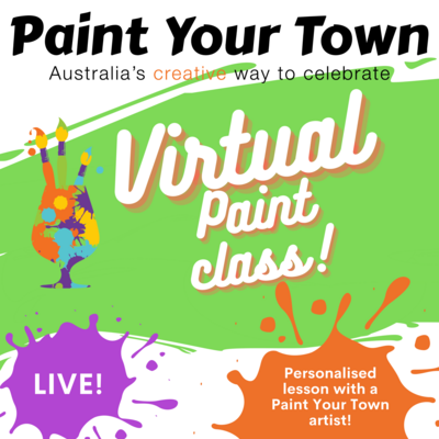 Private virtual paint class!