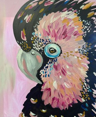 Pink Cockatoo Paint pARTy at Club Old Bar Tavern | Saturday 12th July | 2-4pm
