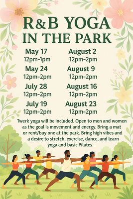 R&amp;B Yoga In The Park