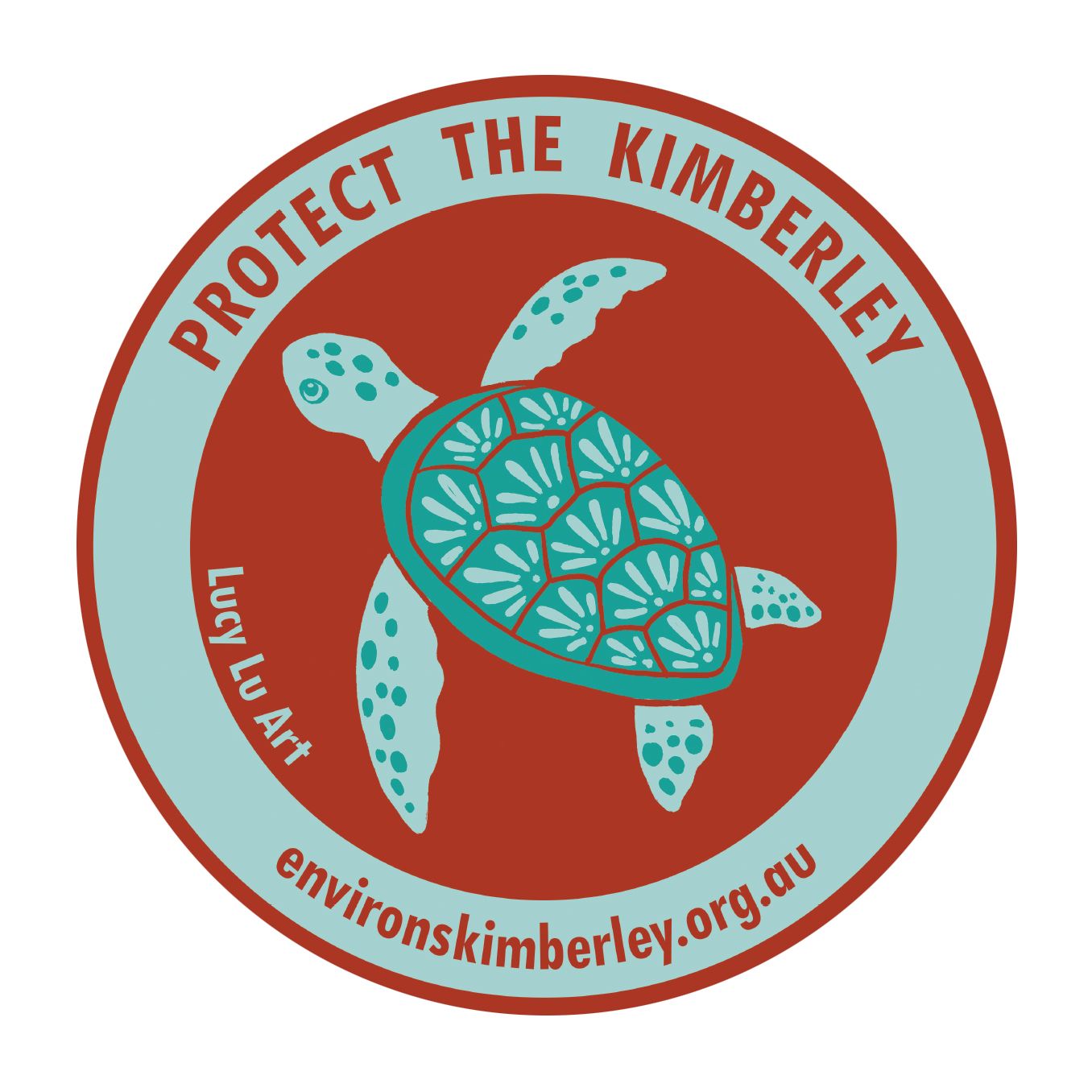 Protect the Kimberley Turtle Design by Lucy Lu