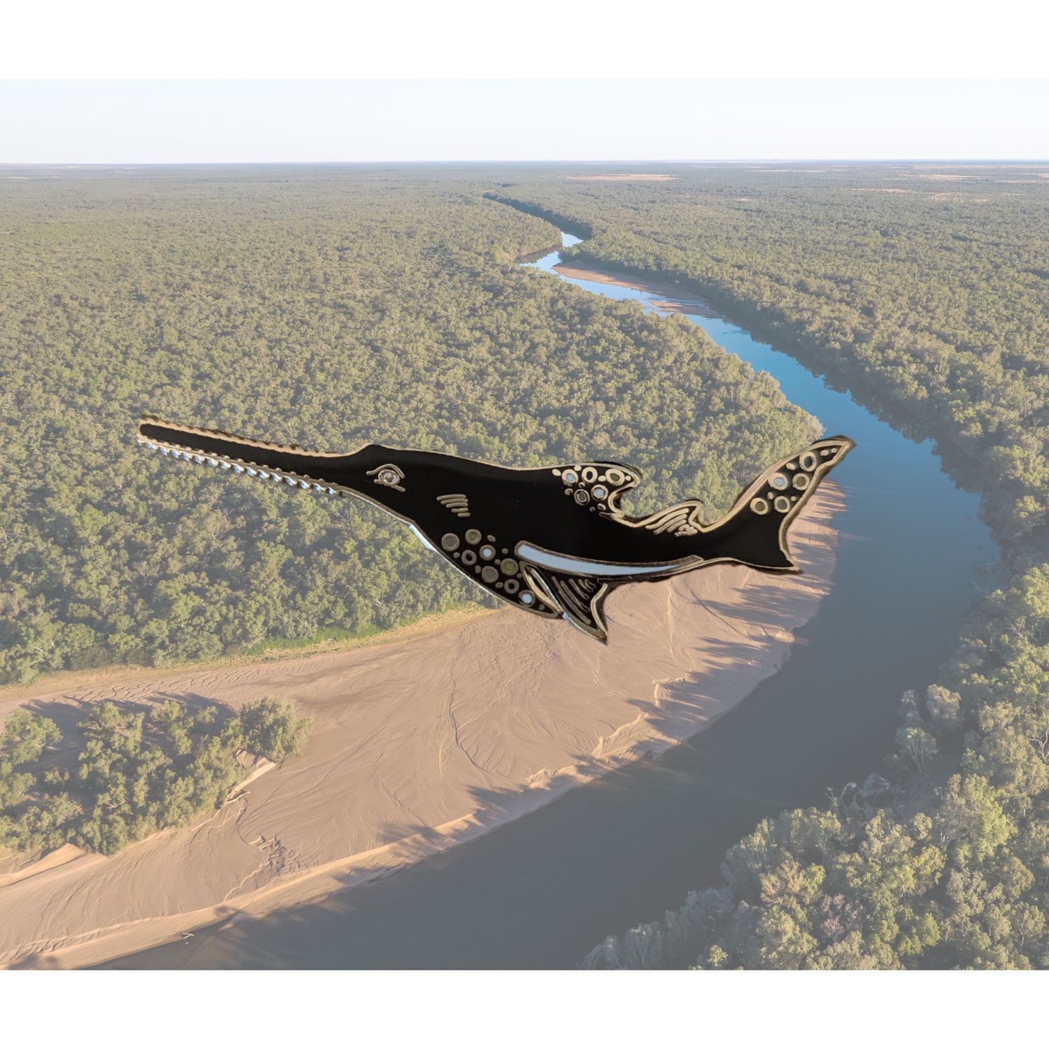 Sawfish Pin