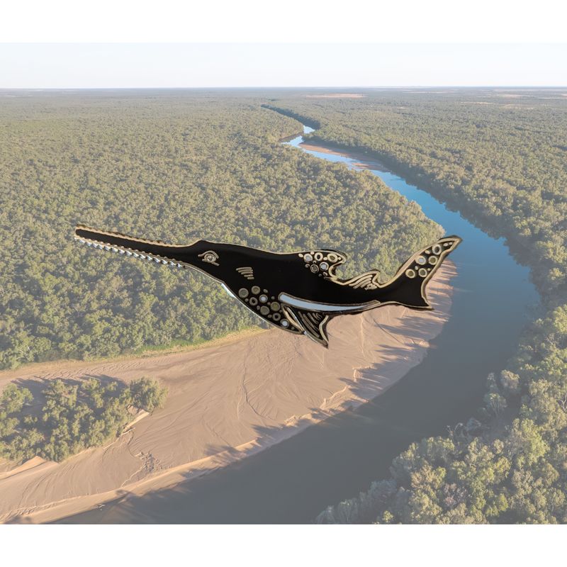 Sawfish Pin