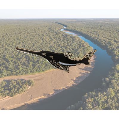 Sawfish Pin