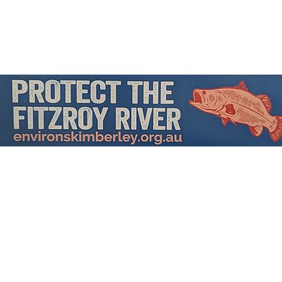 Protect the Martuwarra Fitzroy River Bumper Sticker