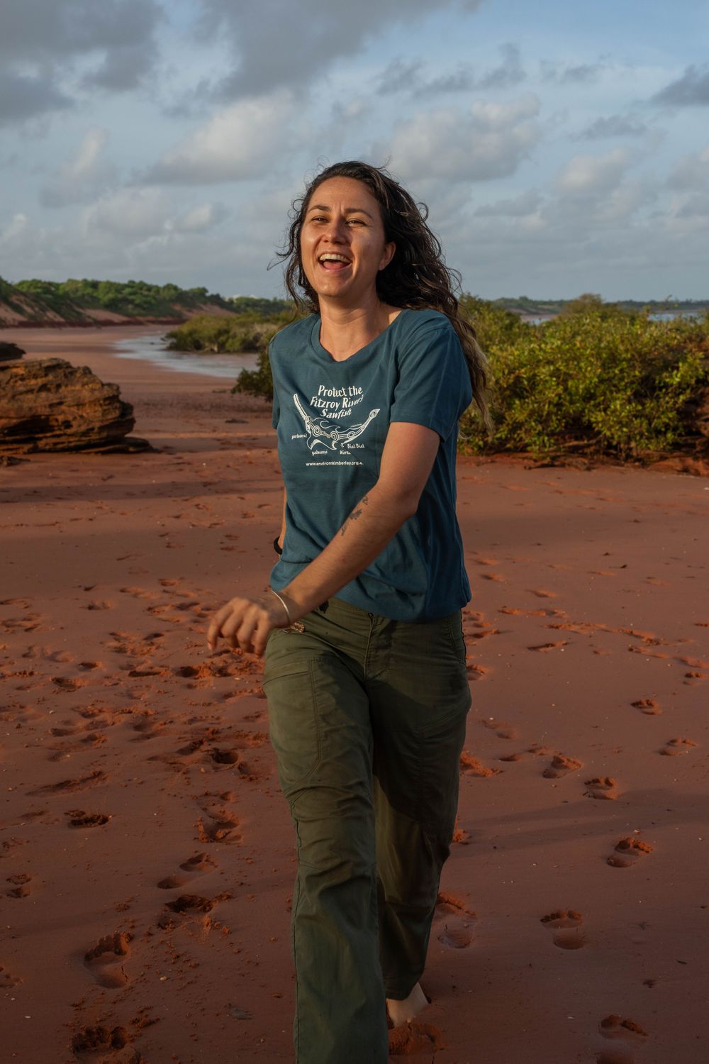 Protect the Martuwarra Fitzroy River's Sawfish T-shirt