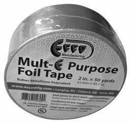 2" X50YDS ECCO FOIL TAPE UL