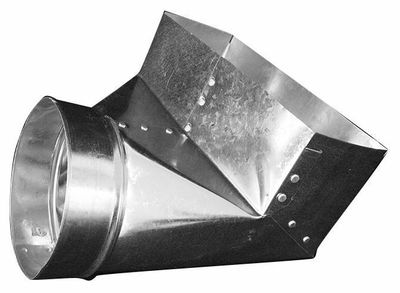 4" x 3" x 10" RIGHT ANGLE BOOT P13 C/W HEM