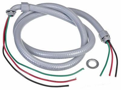 18825 1/2" x 6' 10GA A/C Whip