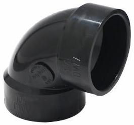 1-1/2"  (SHORT) ABS 90°