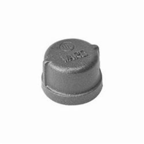 E.BMCAP Black Iron Cap, 3/4 in, FIP End Style