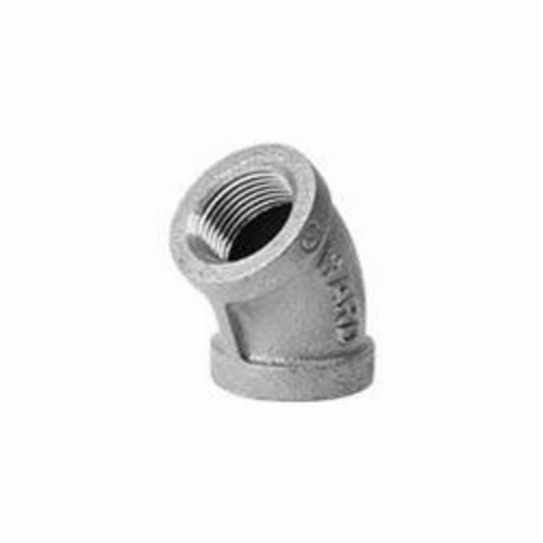D.BM45L Black Iron 45 deg Elbow, 1/2 in, FIP End Style