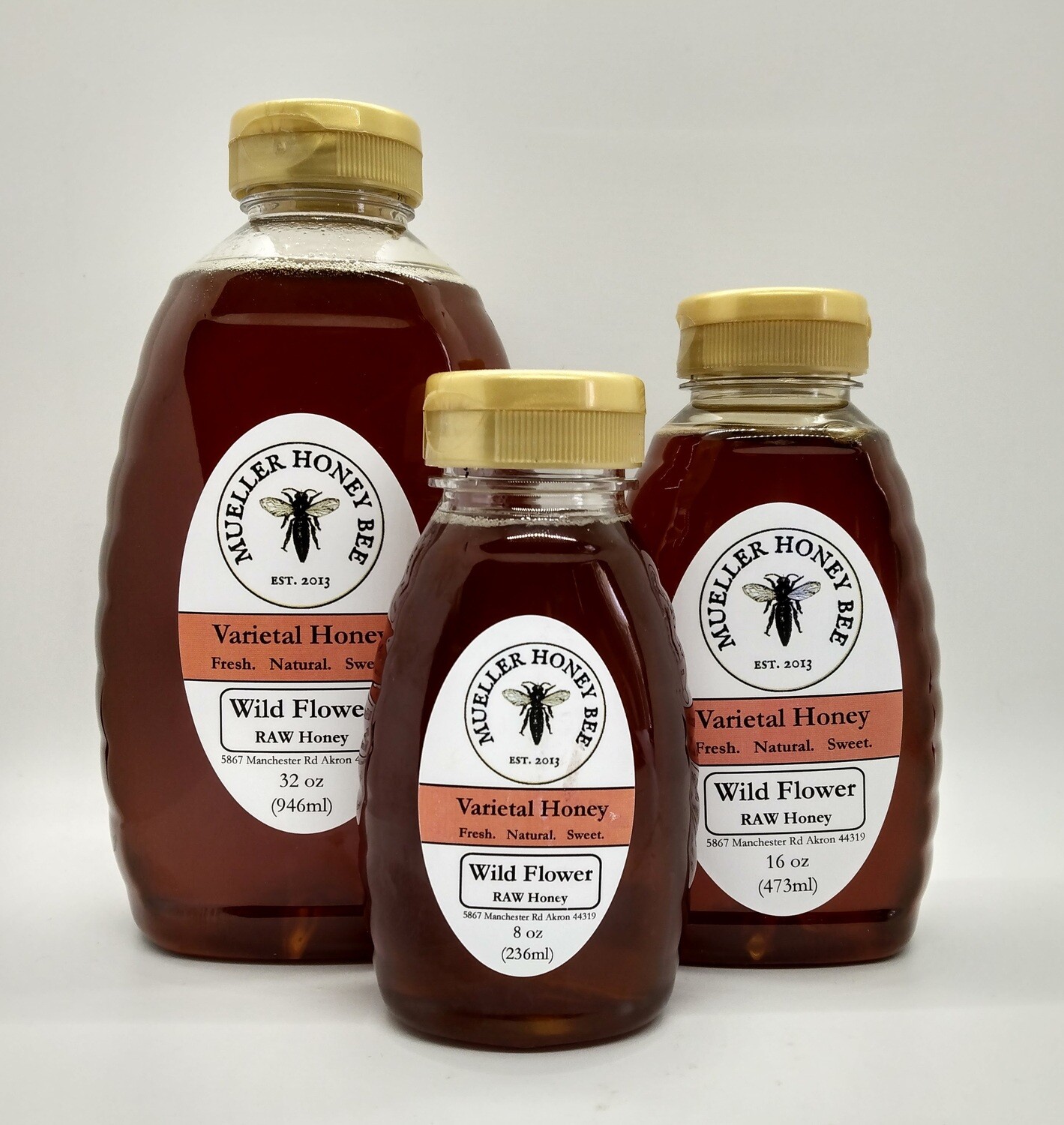 Raw Wild Flower Honey