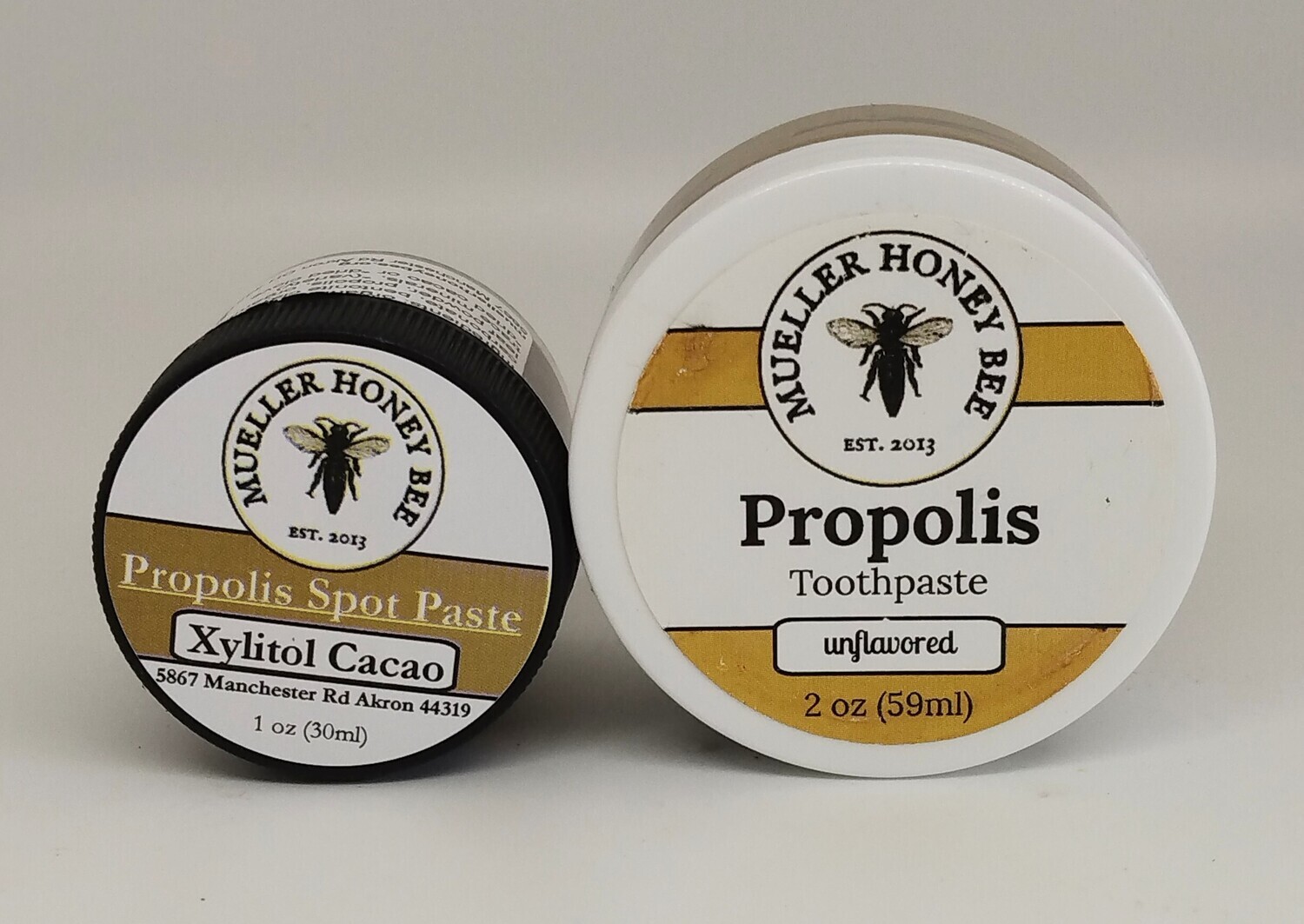 Propolis Toothpaste and Mineral Spot Paste Bundle