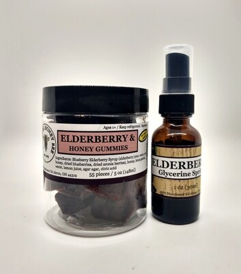 Elderberry Spritz and Elderberry Gummies Bundles