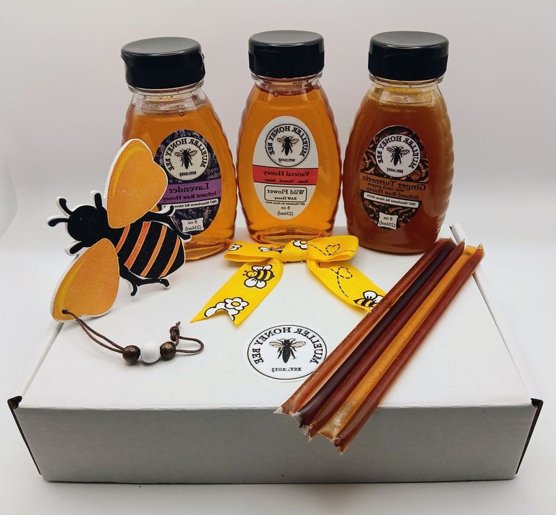 3 - 8 oz Honey Gift Set