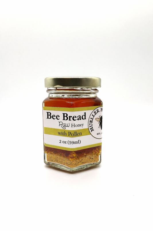 6 oz High Pollen Honey (Bee Bread)