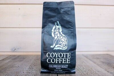 Coyote Coffee Colombian Roast (Medium) 12oz Whole Bean