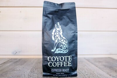 Coyote Coffee Espresso Roast (Dark) 12oz Whole Bean