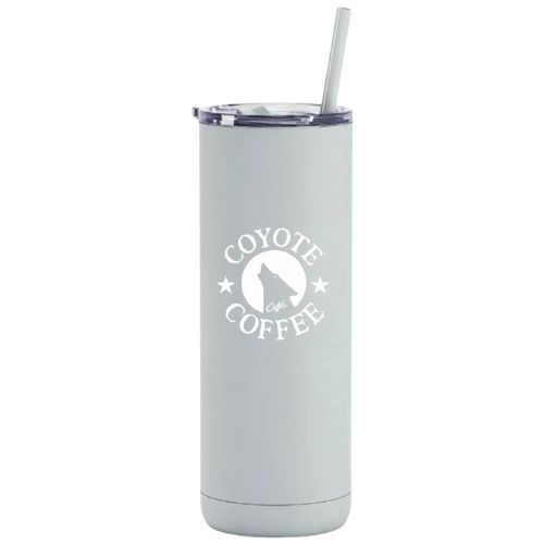 20oz Tumbler - Soft Matte Silver Lake