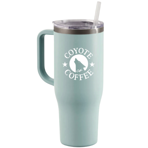 40oz Tumbler - Soft Matte Winter Sage