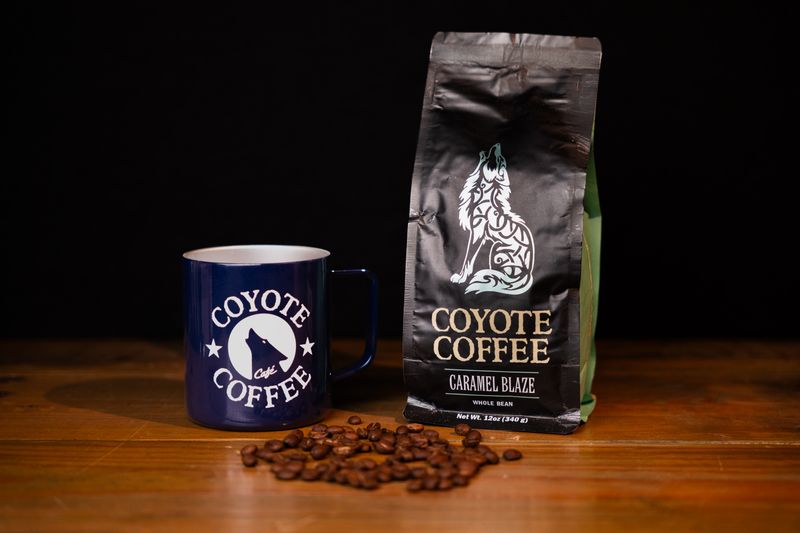 Coyote Coffee Caramel Blaze (Medium) 12oz Whole Bean