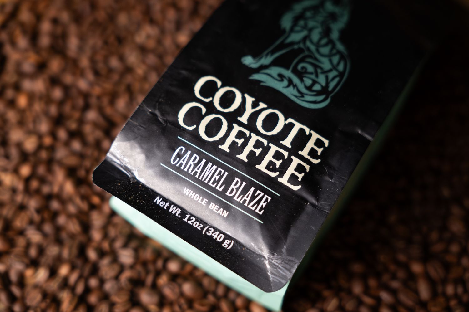 Coyote Coffee Caramel Blaze (Medium) 12oz Whole Bean