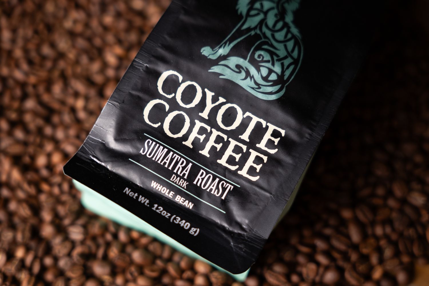 Coyote Coffee Sumatra Roast (Medium) 12oz Whole Bean
