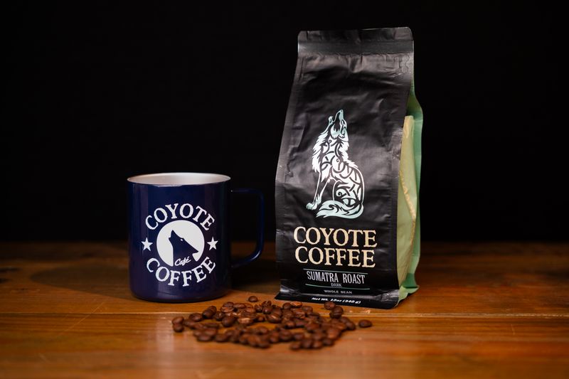 Coyote Coffee Sumatra Roast (Medium) 12oz Whole Bean