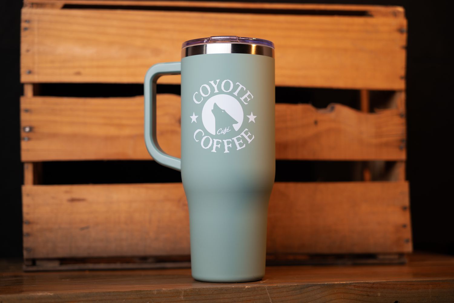 40oz Tumbler - Matte Seaglass