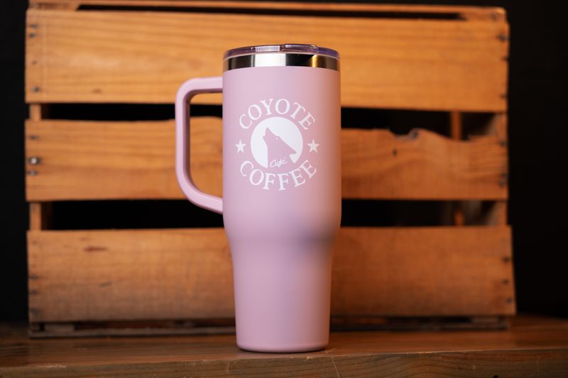 40oz Tumbler - Soft Matte Mauve Shadow