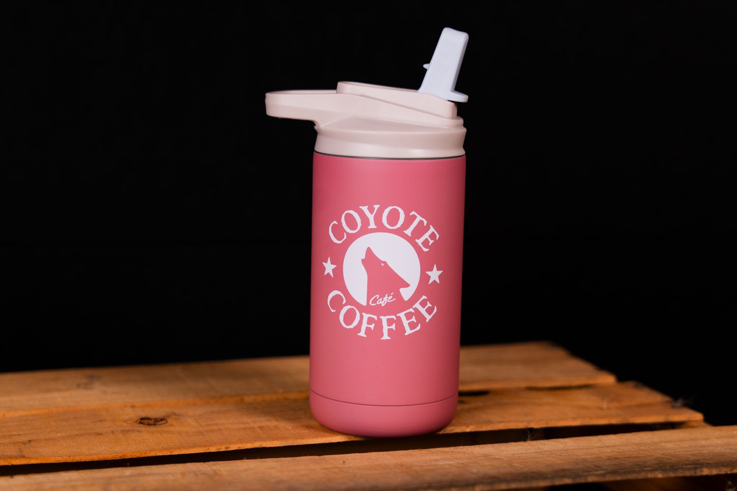 12oz Kids Tumbler - Rosette