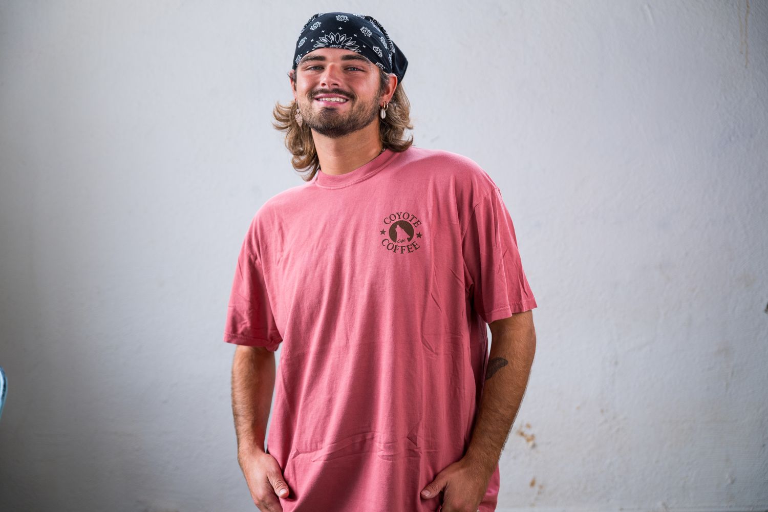 Coyote Autumn Brew Short Sleeve Tee - Red