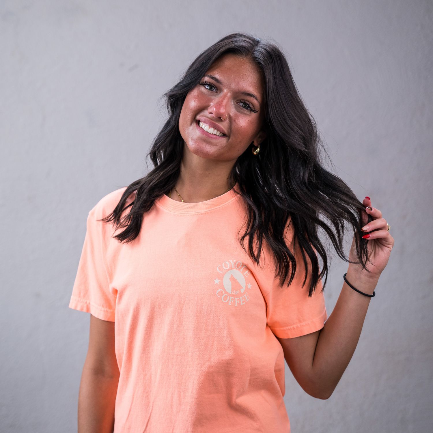 It's A Good Day For Coyote Coffee - Peach