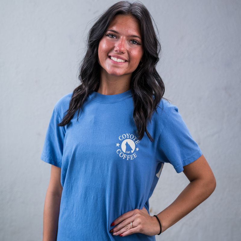 It's A Good Day For Coyote Coffee - Blue