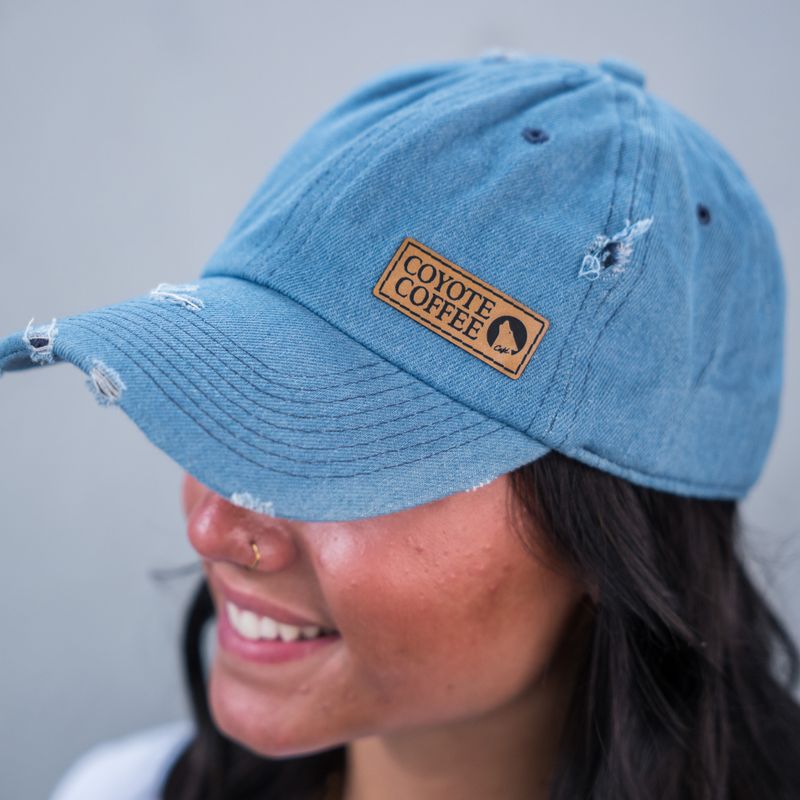 Coyote Baseball Hat - Blue Denim