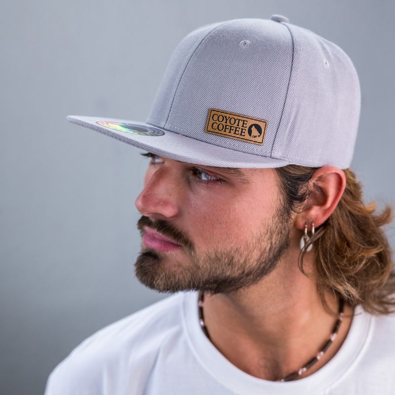 Coyote Flatbill Hat - Silver