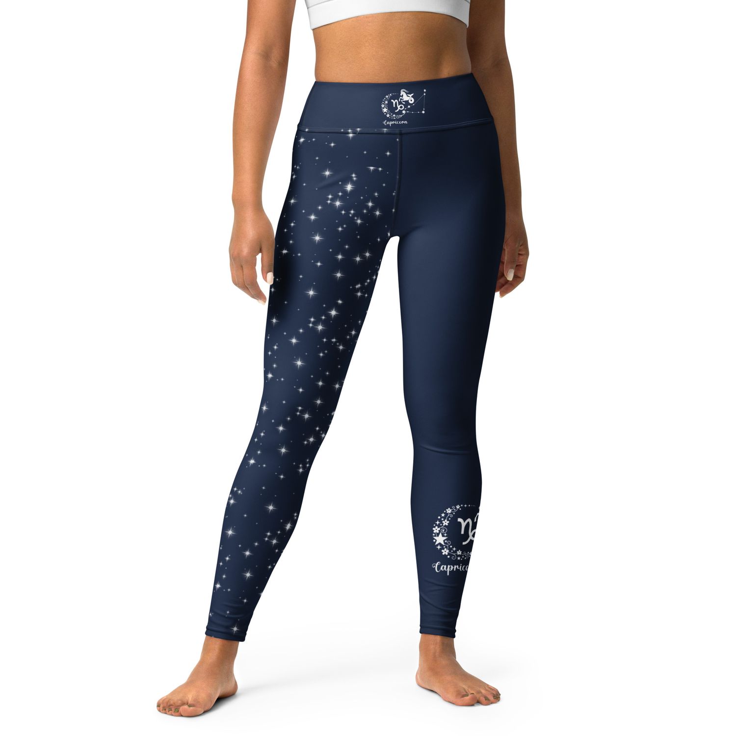 Capricorn Zodiac Yoga Leggings