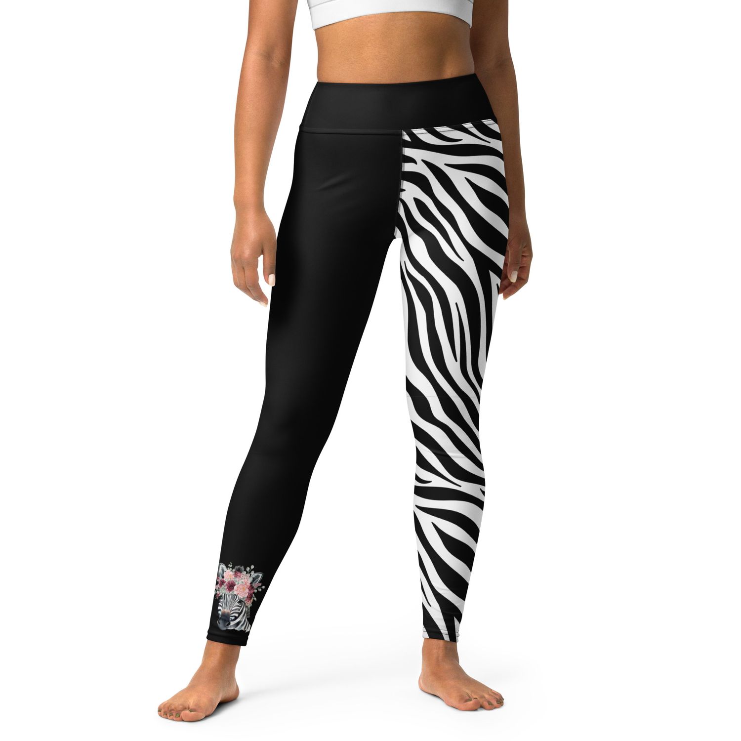 Zebra Yoga Leggings