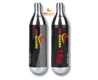 RipGuard® CO₂ cartridges (16g)