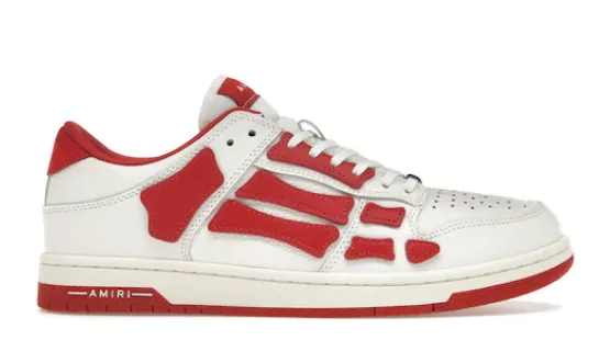 A*IRI SKEL - WHITE/RED BONES