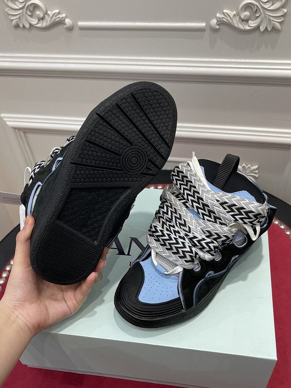 L*NVINS - BLUE/BLACK/GREY LACES
